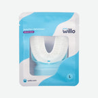 Willo Opticlean Mouthpiece for use with AutoFlo Plus Toothbrush, Replace Every 3 Months - White, Small (Kids Ages 5-7 Years)