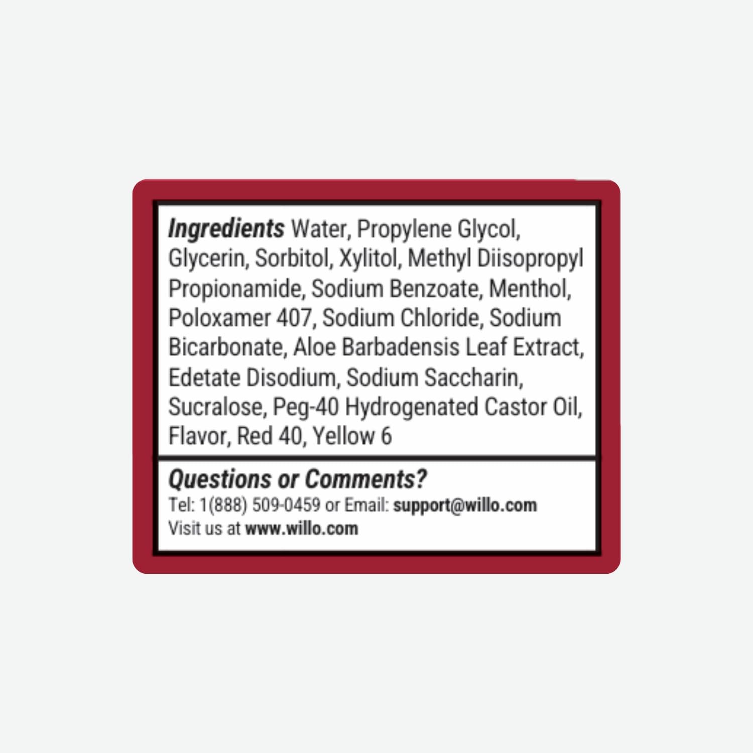 Willo Liquid Fluoride Free Toothpaste for Kids - for Use with AutoFlo Plus - Toothpaste (2-Pack, 8oz) - Berry Splash